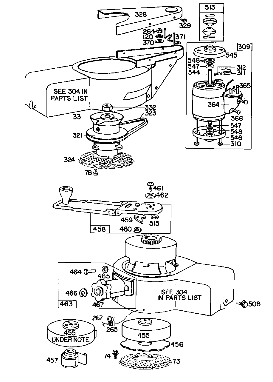 Starter Diagram and Parts List for 80506-0137-XX  Briggs and Stratton Engine